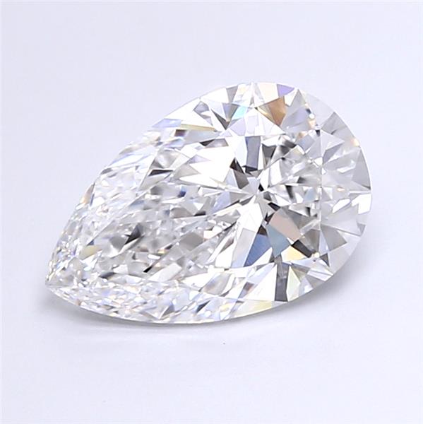 GIA 3.02 Carat Pear Lab Grown Diamond 人工培育鑽石 實驗室人造鑽石