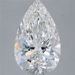 IGI 4.06 Carat Pear Lab Grown Diamond 人工培育鑽石 實驗室人造鑽石