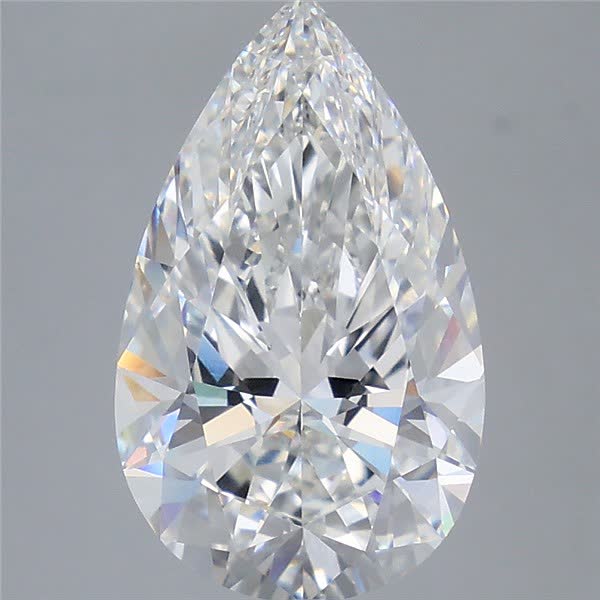 IGI 4.06 Carat Pear Lab Grown Diamond 人工培育鑽石 實驗室人造鑽石
