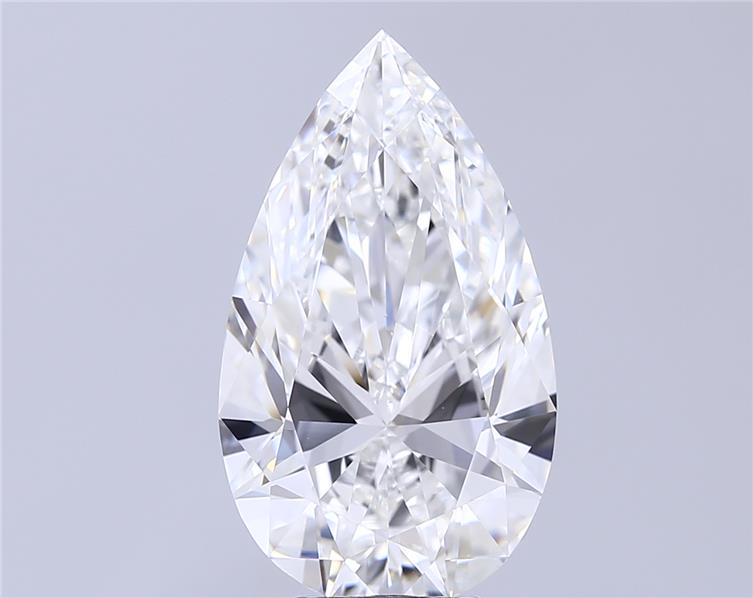 IGI 7.07 Carat Pear Lab Grown Diamond 人工培育鑽石 實驗室人造鑽石