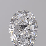 IGI 0.5 Carat Oval Lab Grown Diamond