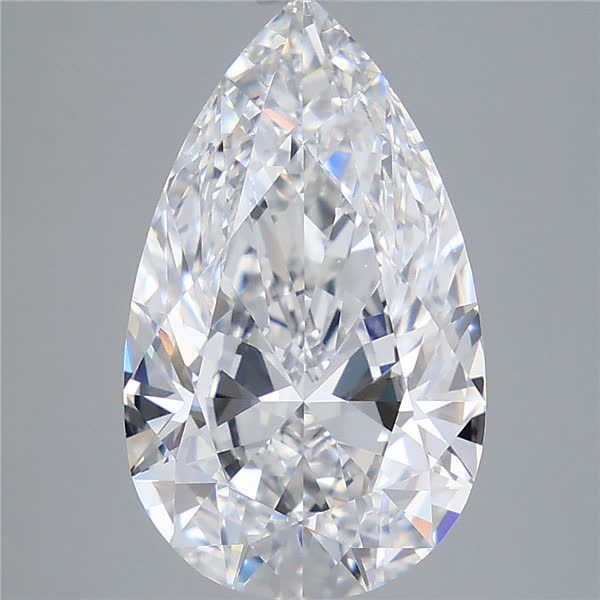 IGI 5.03 Carat Pear Lab Grown Diamond 人工培育鑽石 實驗室人造鑽石