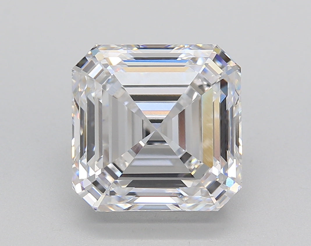 IGI 4.19 Carat Square Emerald Lab Grown Diamond