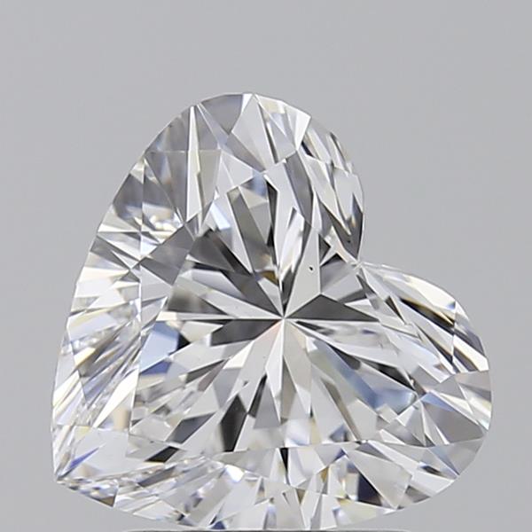 IGI 1.71 Carat Heart Lab Grown Diamond