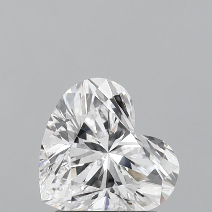 IGI 1.34 Carat Heart Lab Grown Diamond