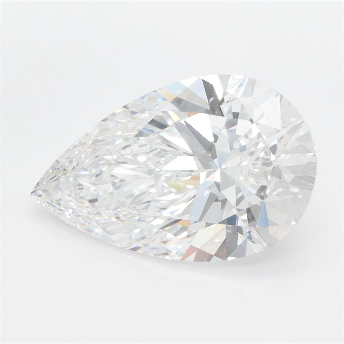 IGI 4.30 Carat Pear Lab Grown Diamond 人工培育鑽石 實驗室人造鑽石