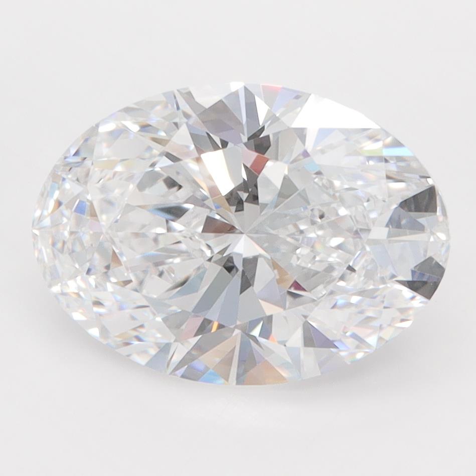 GIA 3.10 Carat Oval Lab Grown Diamond 人工培育鑽石 實驗室人造鑽石