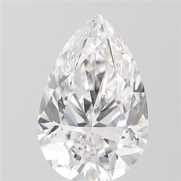 IGI 6.00 Carat Pear Lab Grown Diamond 人工培育鑽石 實驗室人造鑽石