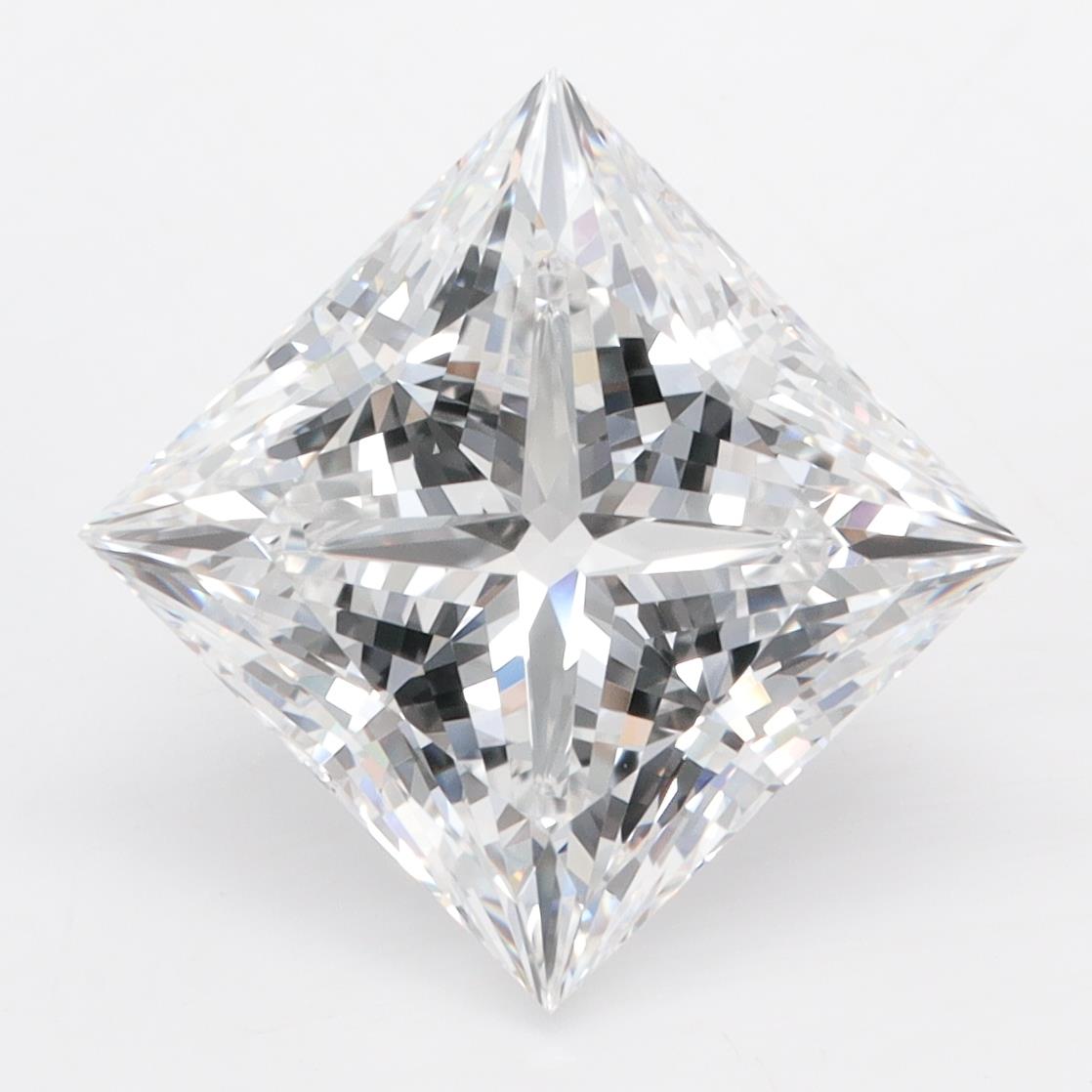 GIA 5.03 Carat Princess Cut Lab Grown Diamond 人工培育鑽石 實驗室人造鑽石