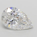 IGI 1.54 Carat Pear Lab Grown Diamond 人工培育鑽石 實驗室人造鑽石