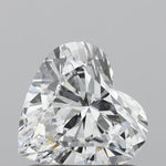 IGI 0.85 Carat Heart Lab Grown Diamond