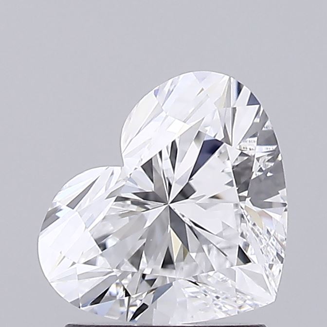 IGI 1.41 Carat Heart Lab Grown Diamond