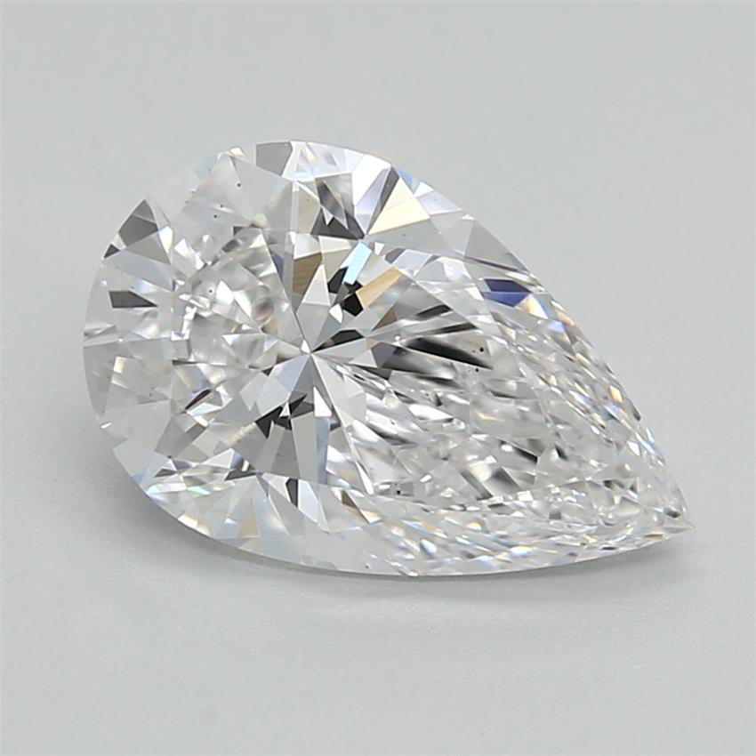 IGI 1.59 Carat Pear Lab Grown Diamond 人工培育鑽石 實驗室人造鑽石