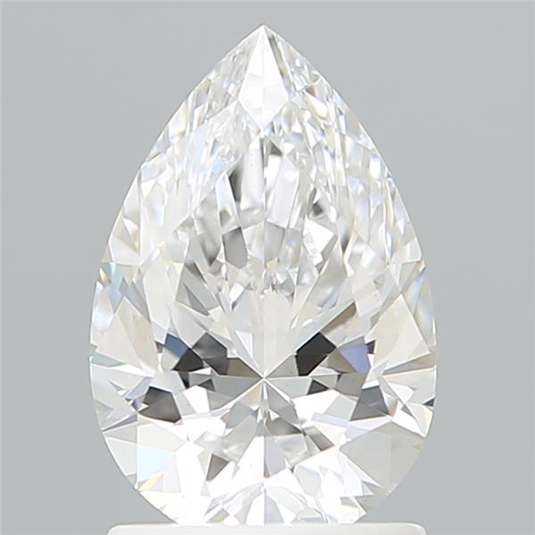 IGI 1.55 Carat Pear Lab Grown Diamond