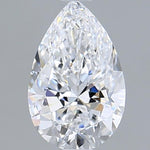 IGI 1.37 Carat Pear Lab Grown Diamond 人工培育鑽石 實驗室人造鑽石