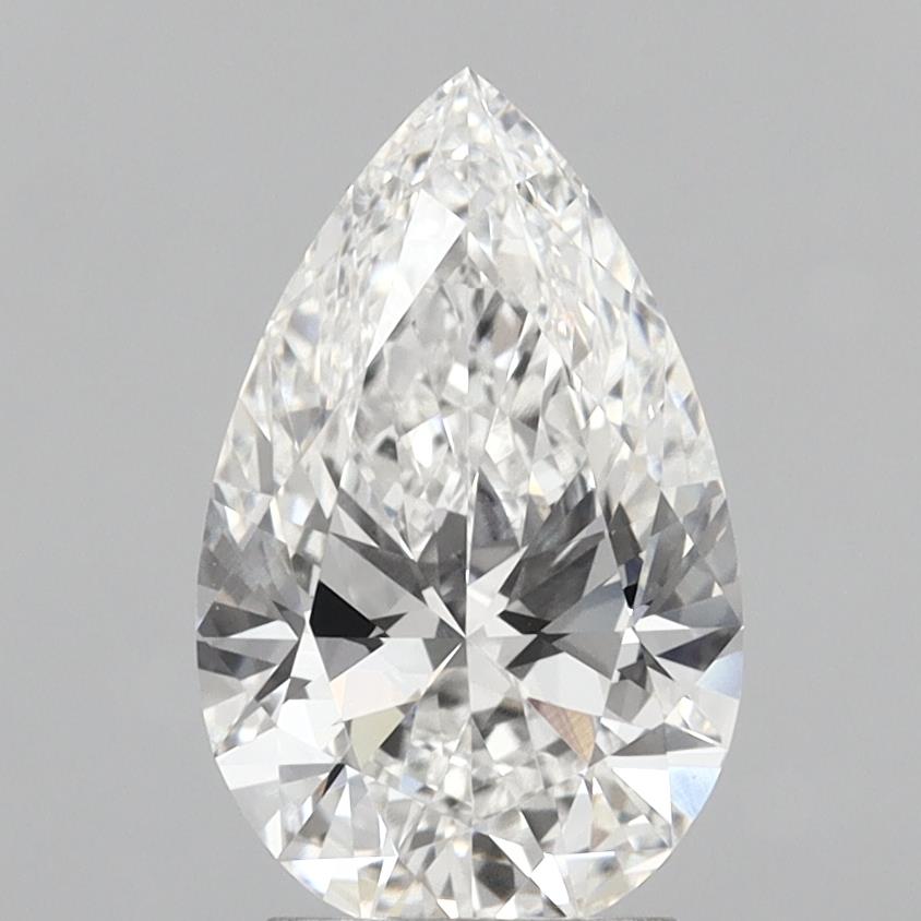 IGI 2.89 Carat Pear Lab Grown Diamond 人工培育鑽石 實驗室人造鑽石