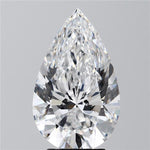 IGI 4.00 Carat Pear Lab Grown Diamond 人工培育鑽石 實驗室人造鑽石