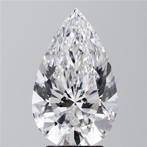 IGI 4.00 Carat Pear Lab Grown Diamond 人工培育鑽石 實驗室人造鑽石