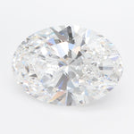 GIA 3.94 Carat Oval Lab Grown Diamond 人工培育鑽石 實驗室人造鑽石