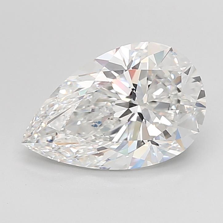 IGI 2.55 Carat Pear Lab Grown Diamond 人工培育鑽石 實驗室人造鑽石