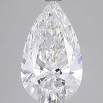 IGI 3.05 Carat Pear Lab Grown Diamond 人工培育鑽石 實驗室人造鑽石