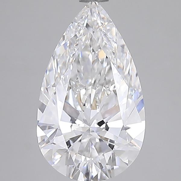 IGI 3.05 Carat Pear Lab Grown Diamond 人工培育鑽石 實驗室人造鑽石