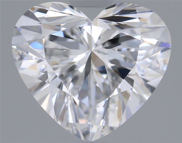 IGI 1.7 Carat Heart Lab Grown Diamond