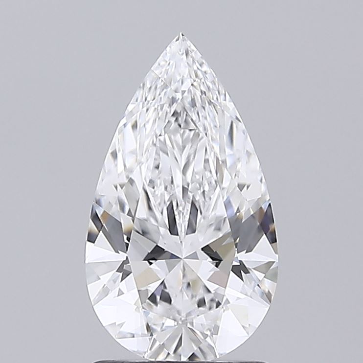 IGI 1.5 Carat Pear Lab Grown Diamond