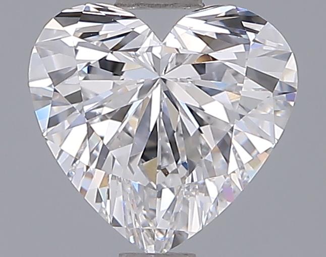 IGI 1.42 Carat Heart Lab Grown Diamond