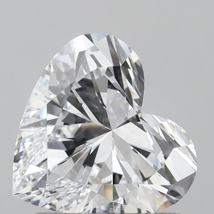 IGI 1.44 Carat Heart Lab Grown Diamond