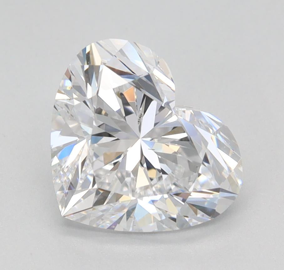 IGI 1.52 Carat Heart Lab Grown Diamond