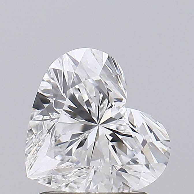 IGI 1.39 Carat Heart Lab Grown Diamond