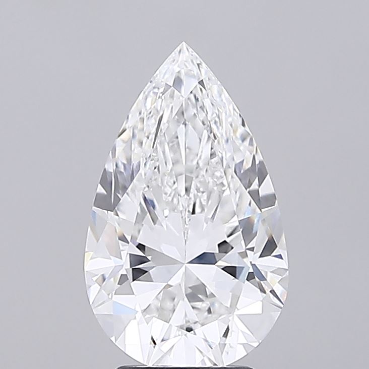 IGI 3.67 Carat Pear Lab Grown Diamond 人工培育鑽石 實驗室人造鑽石
