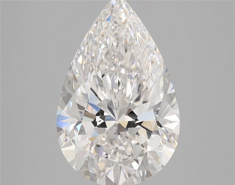 GIA 2.03 Carat Pear Lab Grown Diamond 人工培育鑽石 實驗室人造鑽石