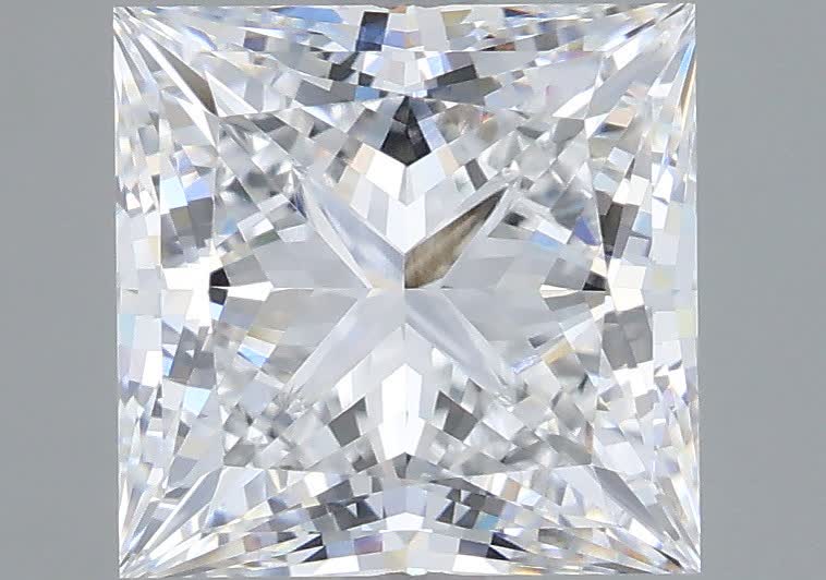 IGI 2.50 Carat Princess Cut Lab Grown Diamond 人工培育鑽石 實驗室人造鑽石