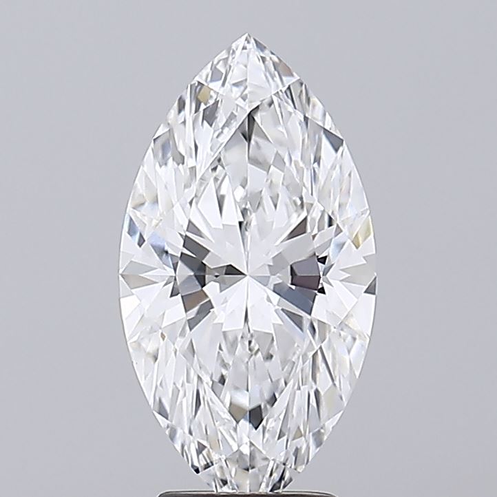 GIA 3.70 Carat Marquise Lab Grown Diamond 人工培育鑽石 實驗室人造鑽石
