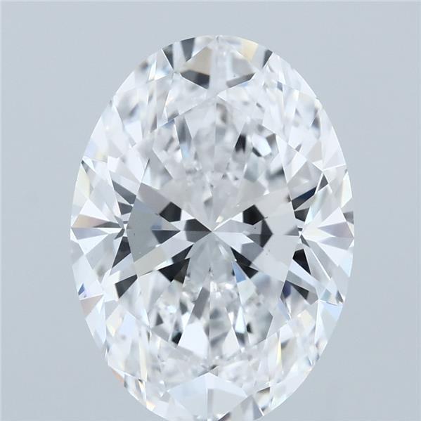 IGI 3.57 Carat Oval Lab Grown Diamond 人工培育鑽石 實驗室人造鑽石