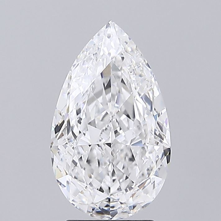 IGI 3.09 Carat Pear Lab Grown Diamond 人工培育鑽石 實驗室人造鑽石