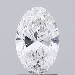 IGI 1.38 Carat Oval Lab Grown Diamond
