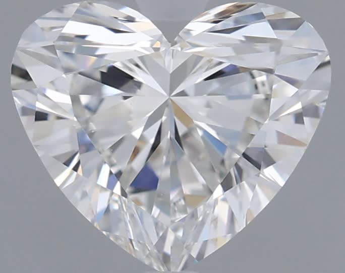 IGI 1.51 Carat Heart Lab Grown Diamond