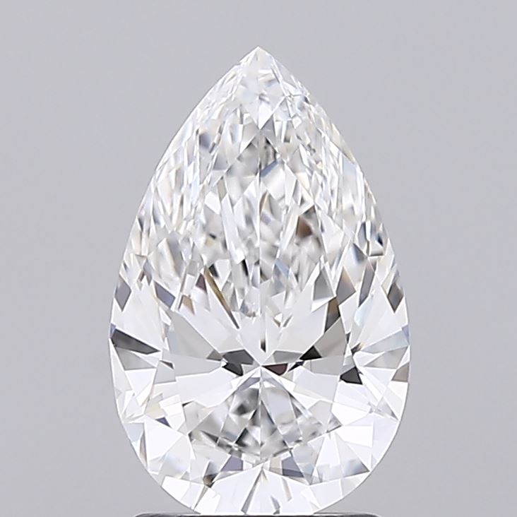 IGI 1.67 Carat Pear Lab Grown Diamond