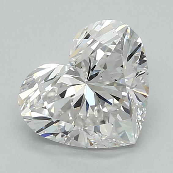 IGI 1.41 Carat Heart Lab Grown Diamond