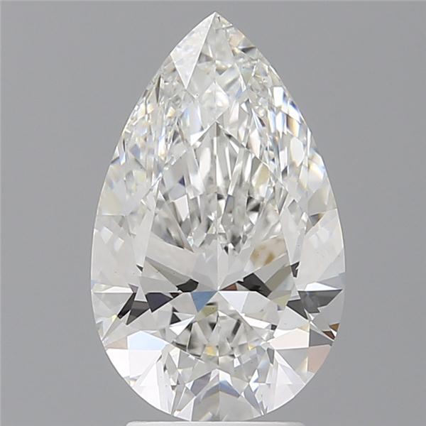 IGI 3.60 Carat Pear Lab Grown Diamond 人工培育鑽石 實驗室人造鑽石