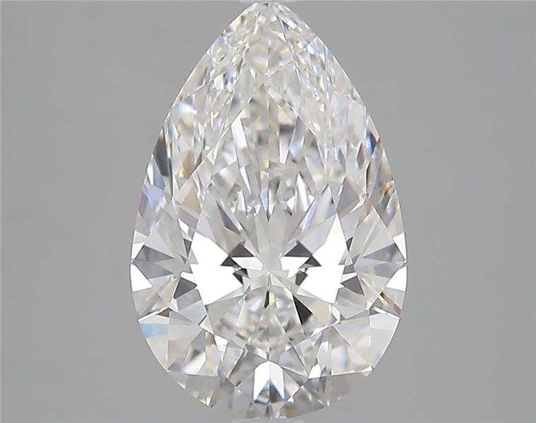 IGI 3.01 Carat Pear Lab Grown Diamond 人工培育鑽石 實驗室人造鑽石