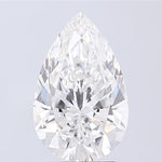 IGI 3.61 Carat Pear Lab Grown Diamond 人工培育鑽石 實驗室人造鑽石