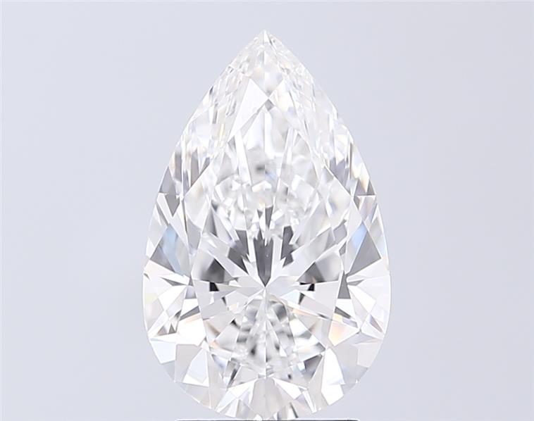 IGI 3.61 Carat Pear Lab Grown Diamond 人工培育鑽石 實驗室人造鑽石