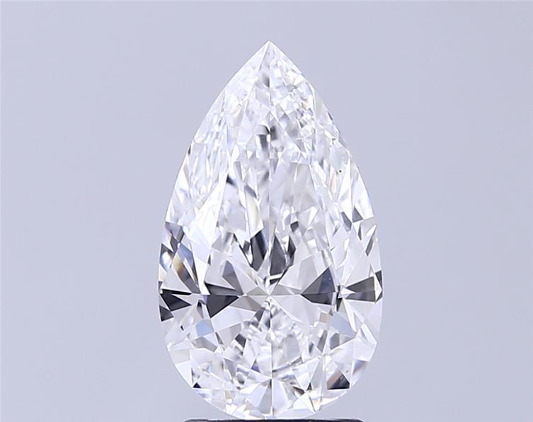 IGI 2.53 Carat Pear Lab Grown Diamond 人工培育鑽石 實驗室人造鑽石