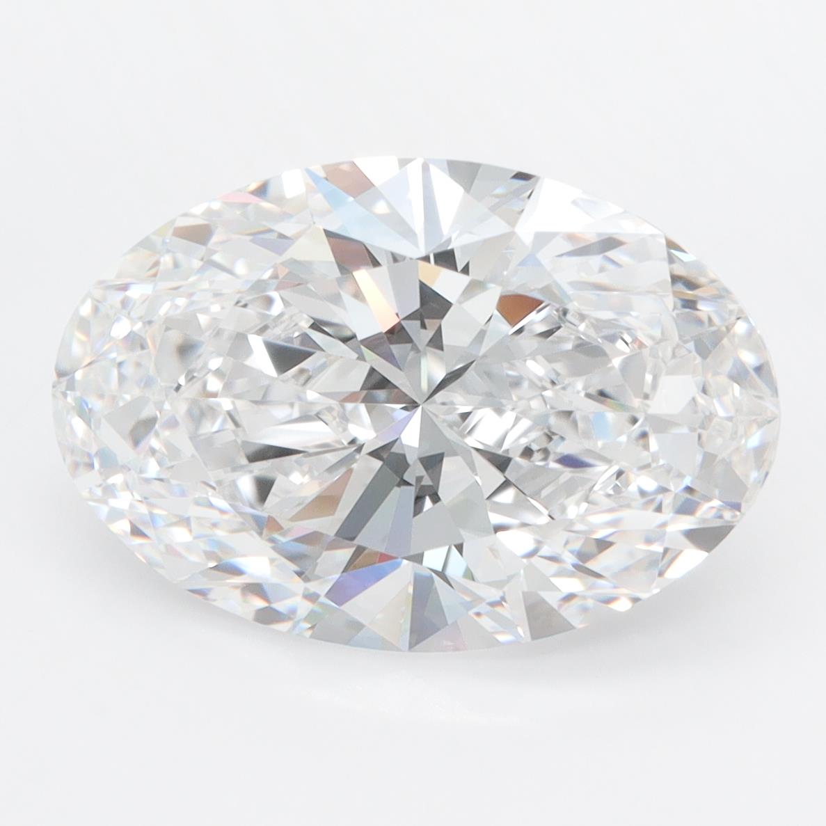 GIA 5.29 Carat Oval Lab Grown Diamond 人工培育鑽石 實驗室人造鑽石