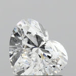 IGI 0.91 Carat Heart Lab Grown Diamond