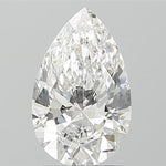 IGI 2.10 Carat Pear Lab Grown Diamond 人工培育鑽石 實驗室人造鑽石